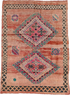 Antique Moroccan Area Rug (6' x 9')